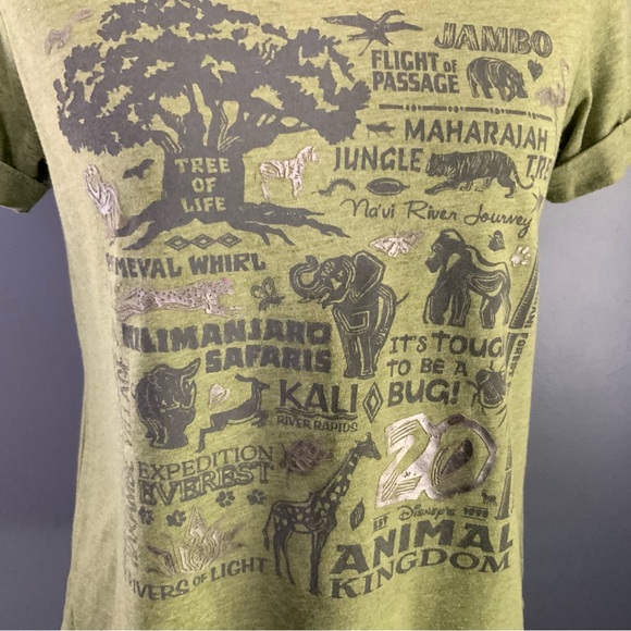 Disney Animal Kingdom 20th Anniversary Tshirt - Picture 1 of 4